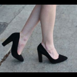 BCBG Pointed Block Heel